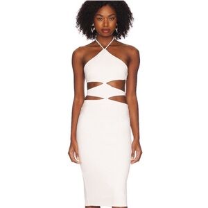 Hours Silvana Midi Dress - Perfect Bachelorette/Bridal Dress